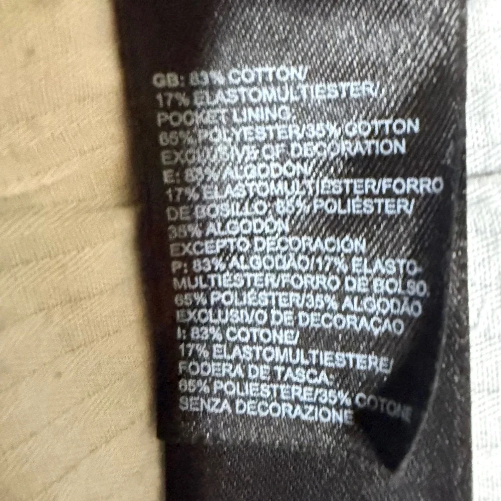 Vintage North‎ Face Mens 34 Gray Ripstop Hiking Canvas Pants Regular Fit Casual